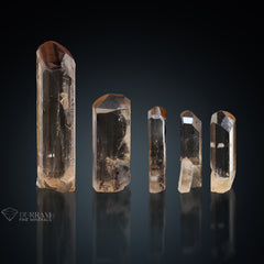 Complex Termianted Topaz crystals.