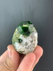 Demantoid var Green Garnet from Koh ee Belqeys, Iran.