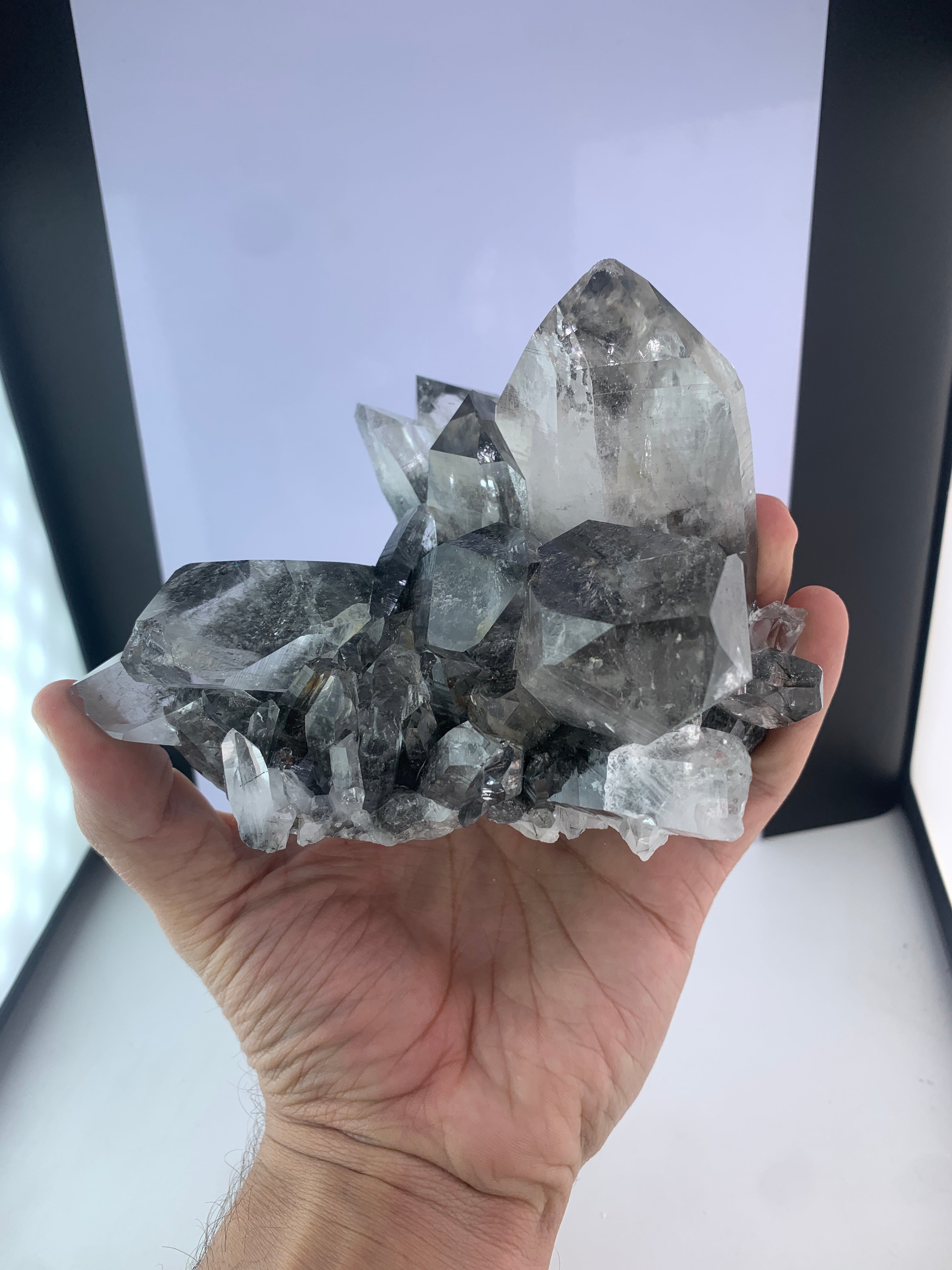 Schrol Included Quartz cluster from Skardu, Pakistan