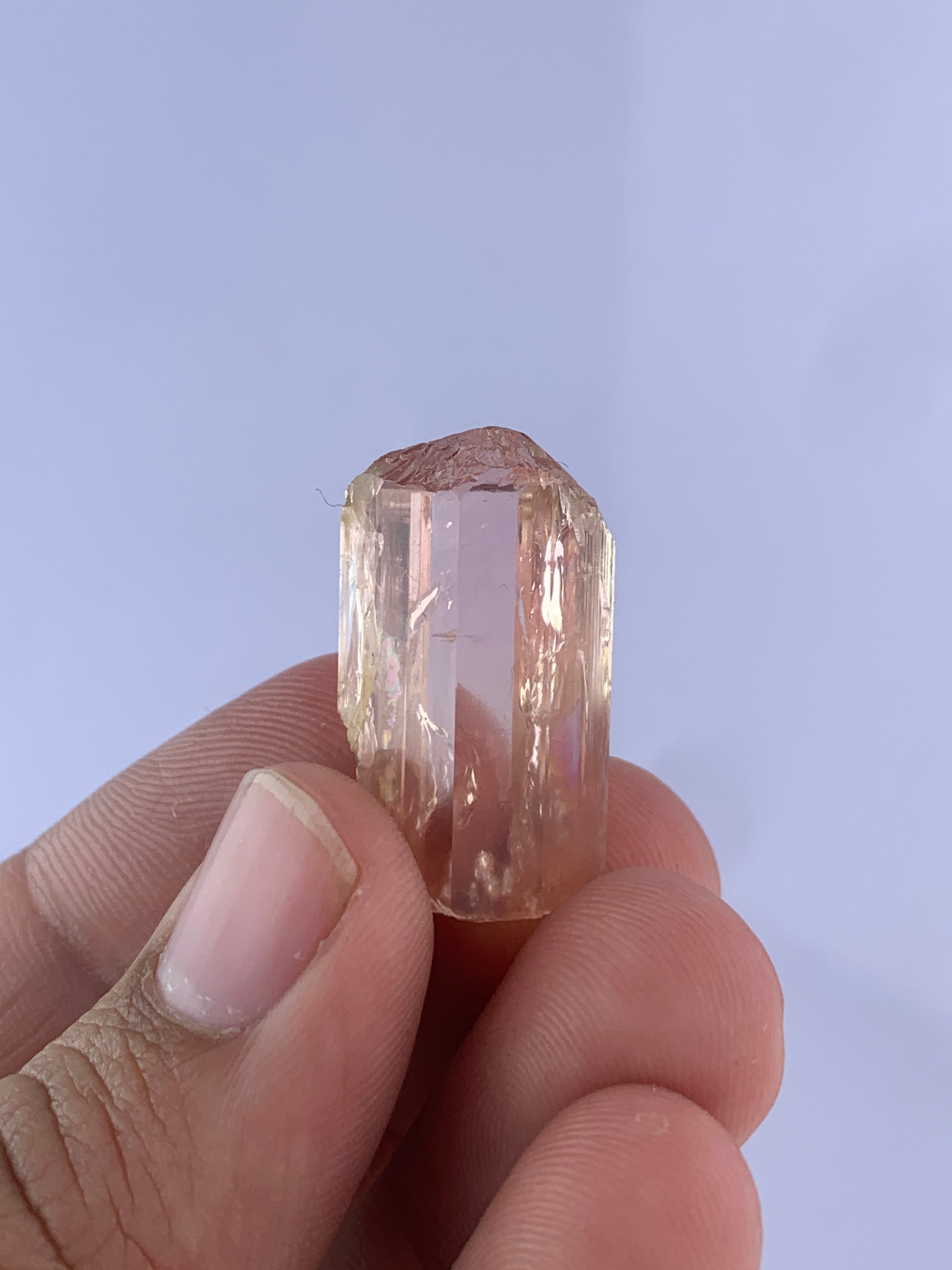 Terminated Topaz crystal from Katlang ,Pakistan