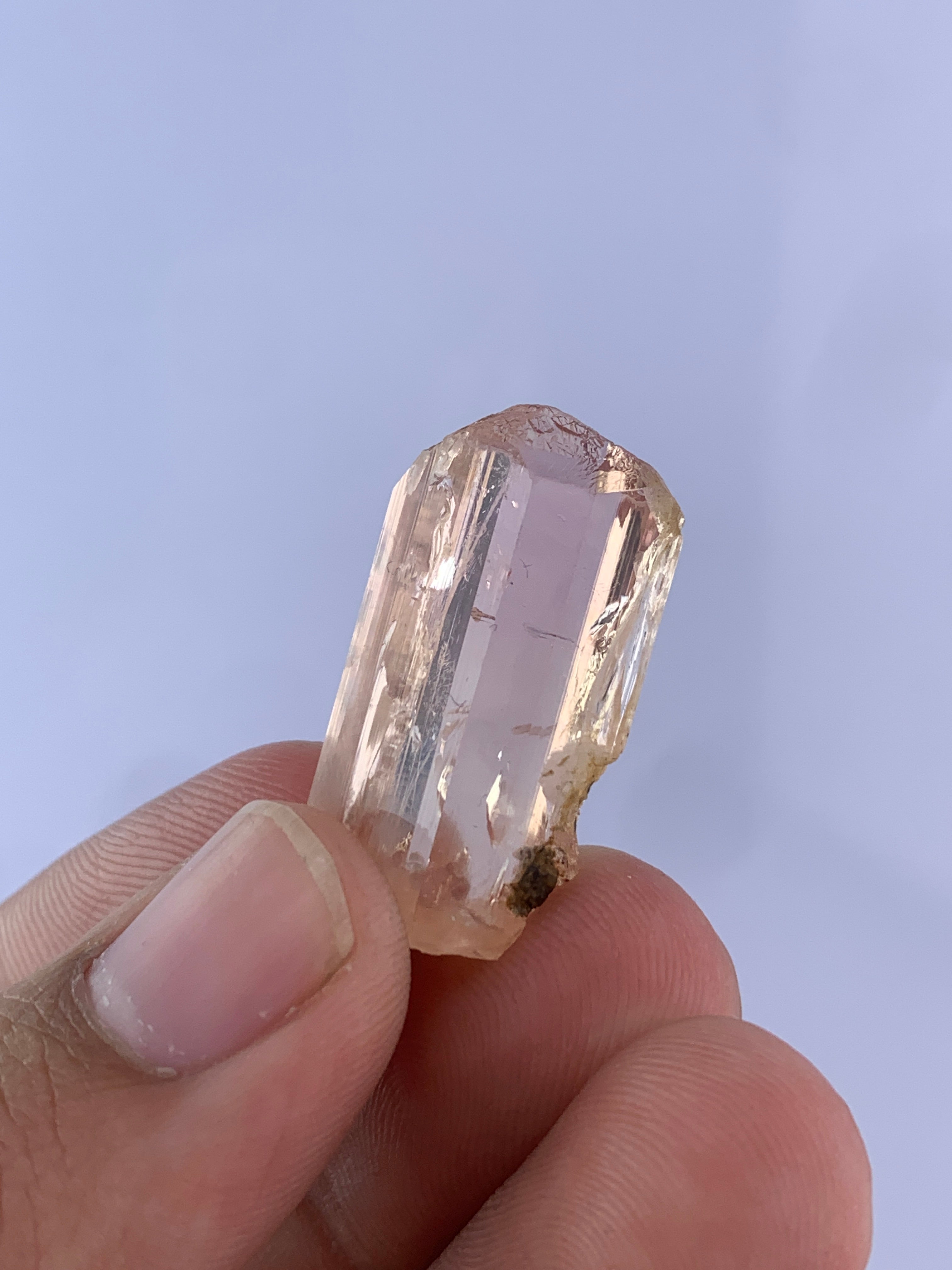 Terminated Topaz crystal from Katlang ,Pakistan