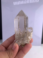 Clear Quartz crystal on Matrix from Hashupi, Skardu, Pakistan.