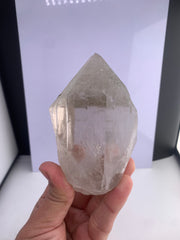 Clear Quartz crystal from Hashupi, Skardu, Pakistan.