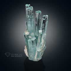 Aquamarine bunch from Shiger valley, Pakistan