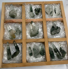 17 pieces batch of Chlorite Quartz